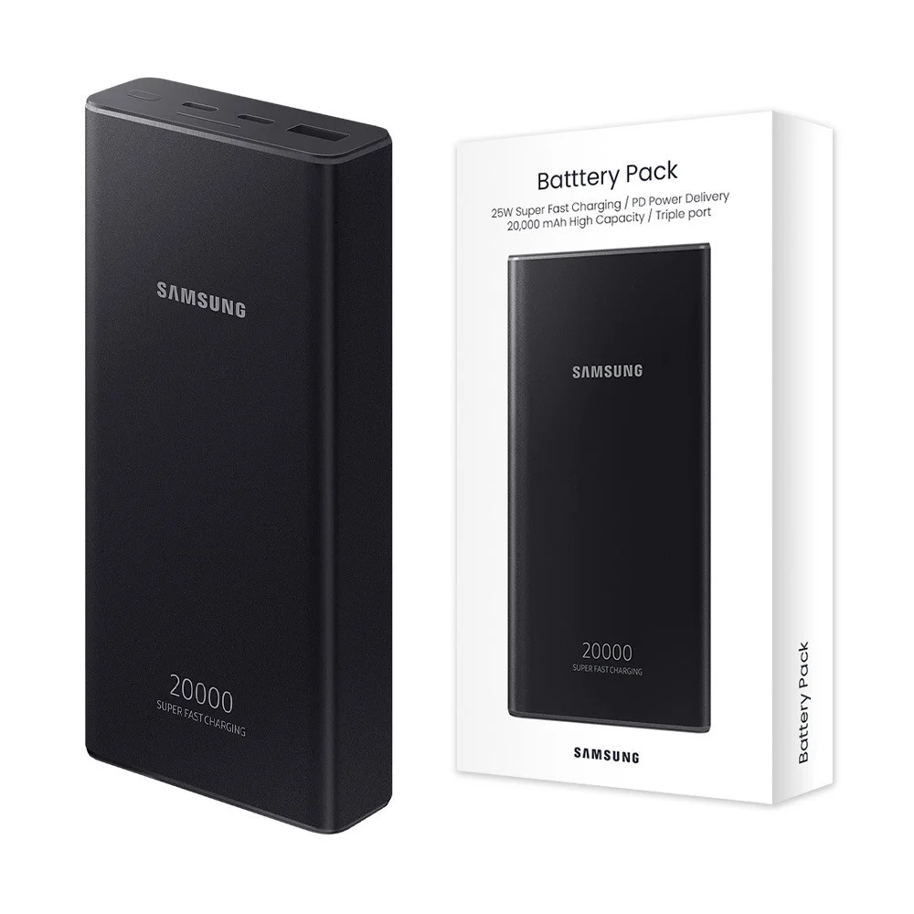 Зовнішній акумулятор samsung 20000mah 25w Зовнішній акумулятор samsung 20000mah 25w